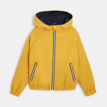 Avis Blouson doublé à capuche jaune garçon OKAIDI 1