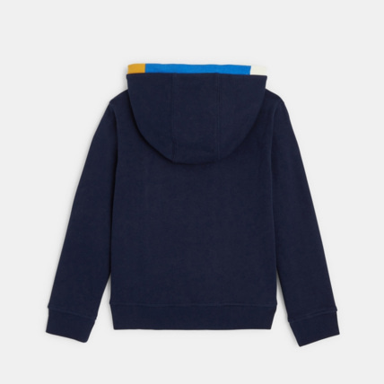 Avis Sweat-shirt à capuche "urban sailor" bleu garçon OKAIDI 3