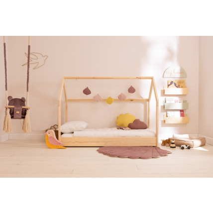 Avis Lit cabane H bois naturel Mon Lit Cabane 72