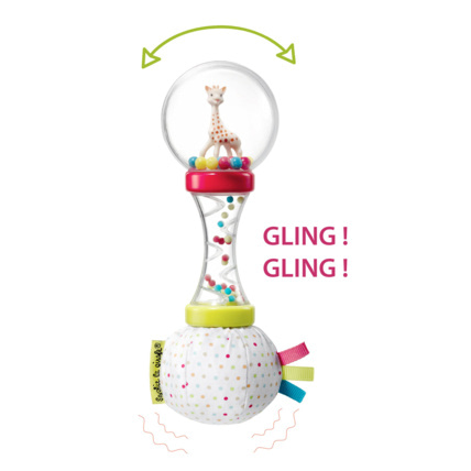 Avis Hochet soft maracas Sophie la girafe VULLI 1