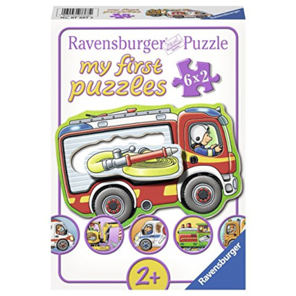 Avis Puzzle - Mes premiers puzzles - Pompiers - 6x2 pièces RAVENSBURGER 1