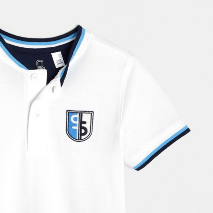 Avis T-shirt polo blanc garçon OKAIDI 2