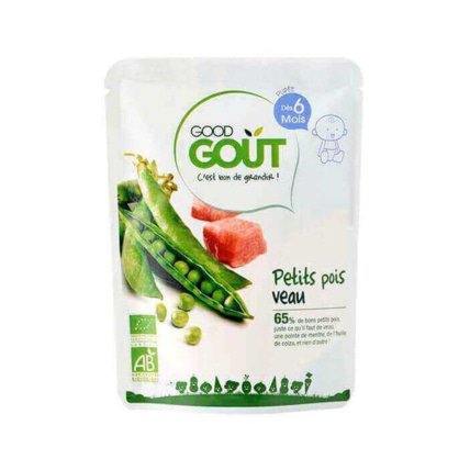 Avis Petit plat Bio Petits Pois Veau Good Goût 1