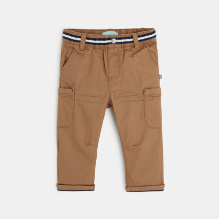 Avis Pantalon toile chevrons multipoches OBAÏBI 1