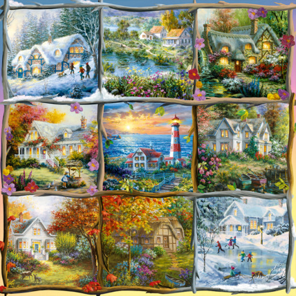 Avis Puzzle Seasons Nine Patch ALIPSON PUZZLE 1