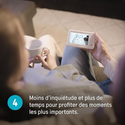 Avis Babyphone Video AC25 avec Moniteur de mouvements  Angelcare 7