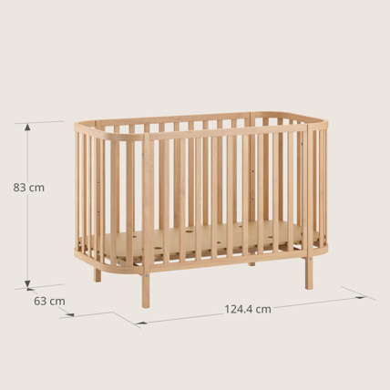 Avis Lit bébé ovale Cocoon Petite Amélie 5