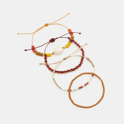 Avis Bracelets fantaisie enfant (lot de 4) rouge fille OKAIDI 1