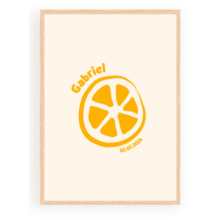 Avis Affiches personnalisées - Minimaliste Citron LES PETITS CITRONS 2