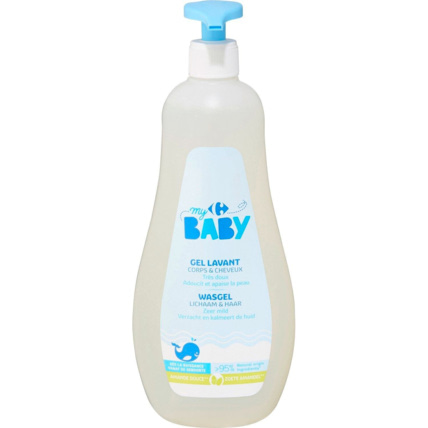 Avis Gel lavant bébé corps & cheveux - 750ml MY CARREFOUR BABY 1