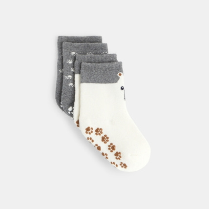 Avis Chaussettes ours anti-glisse OBAÏBI 1