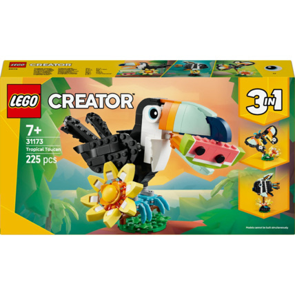 Avis Animaux sauvages : le toucan tropical Creator LEGO 1