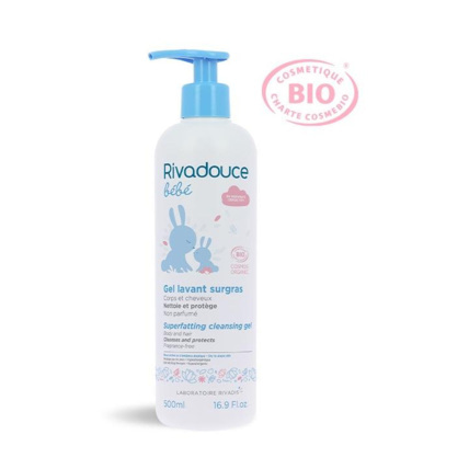 Avis Gel lavant surgras bio - non parfumé Rivadouce 1