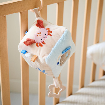 Avis Cube d'activité bébé en peluche Océan Petite Amélie 4