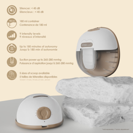 Avis Tire-lait chauffant portable 2 en 1 Mumflöw Bblüv 4