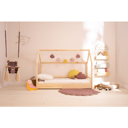 Avis Lit cabane H bois naturel Mon Lit Cabane 61