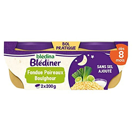 Avis Blédiner fondue de poireaux et boulghour Blédina 1