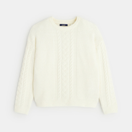 Avis Pull torsadé col rond OKAIDI 1