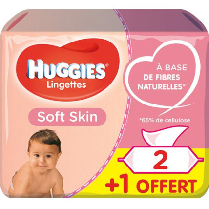 Avis Lingettes Soft Skin HUGGIES 1