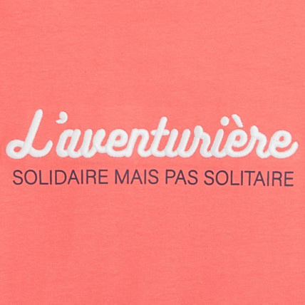 Avis T-shirt à message Aventure rose fille OKAIDI 2