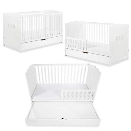 Avis Ensemble commode à langer + lit bébé + tiroir MARSELL Mon Mobilier Design 2