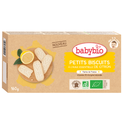 Avis Petits Biscuits à l'huile essentielle de Citron Babybio 1