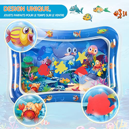Avis Tapis de jeu d'eau gonflable pour bébé Infinno 2