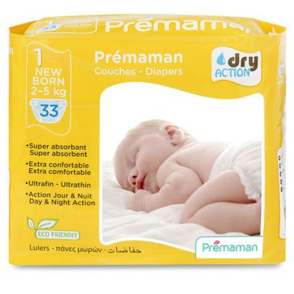 Avis Couches Dry Action Prémaman 1