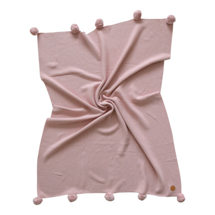 Avis Couverture bébé à pompons coton bio Petite Amélie 3
