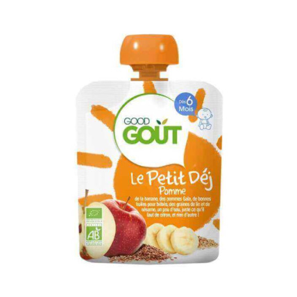 Avis Purée de Pomme Gala Bio Petit Déj Good Goût 1