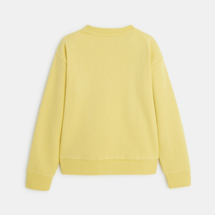 Avis Sweat-shirt à message "Cap ou pas Cap" jaune garçon OKAIDI 3