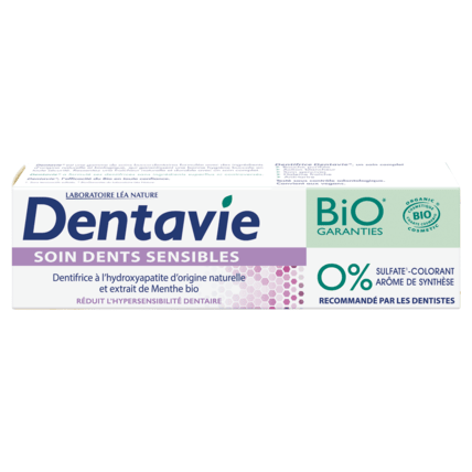 Avis Dentifrice soin dents sensibles Dentavie 1
