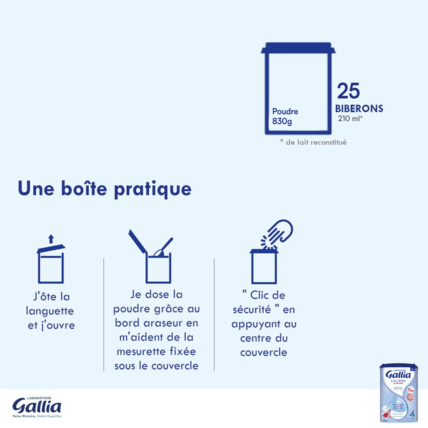 Avis Lait Calisma Junior 4 Laboratoire Gallia 4