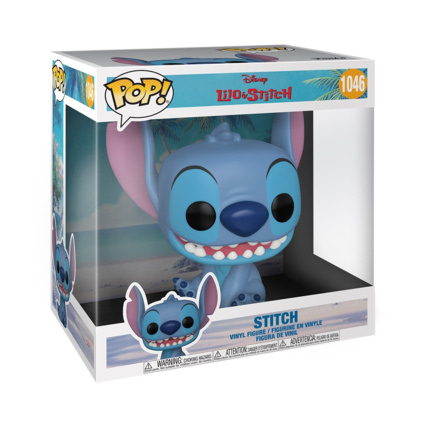 Avis Figurine Stitch Jumbo Lilo & Stitch Pop FUNKO 1