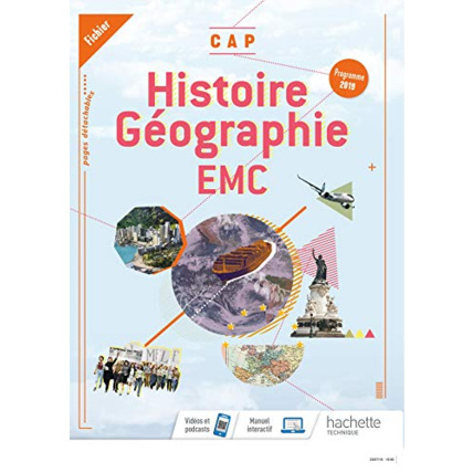 Avis Histoire-Géographie-EMC CAP - Consommable élève- Éd. 2019 Hachette Éducation 1