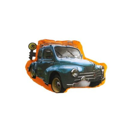 Avis Coussin motif voiture chambre garcon theme autos  Vertbaudet 1