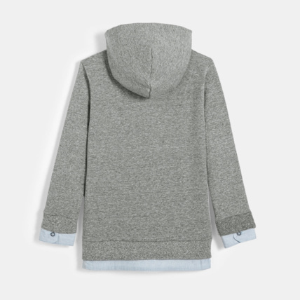 Avis Sweat-shirt à capuche gris garçon OKAIDI 2