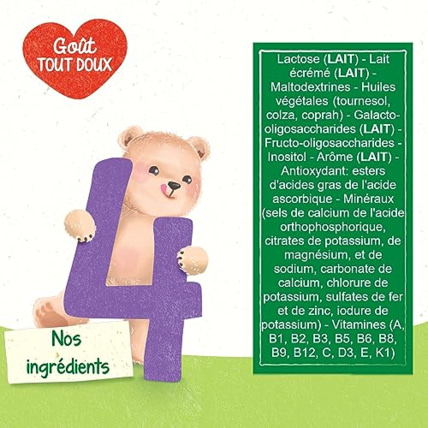 Avis Lait en poudre Junior 4ème âge Blédina 7