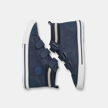 Avis Baskets montantes bleues garçon OKAIDI 3