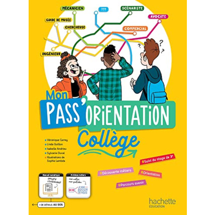 Avis Mon Pass'Orientation Collège - cahier de l'élève - Éd. 2022 Hachette Éducation 1
