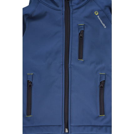 Avis Veste Softshell Kids Seahood - Bleu Eclipse Bermudes 3