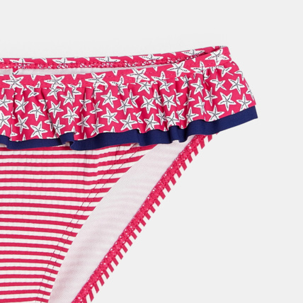 Avis Culotte de bain imprimée rose fille OKAIDI 2