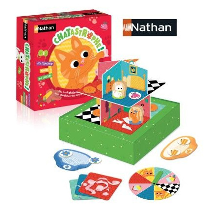 Avis Jeu de société Chatastrophe NATHAN 1