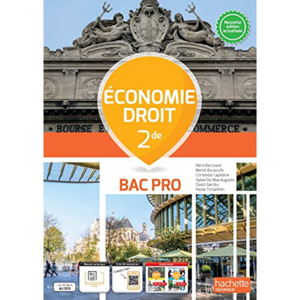 Avis Économie - Droit 2de Bac Pro - Livre élève Ed. 2023 Hachette Éducation 1