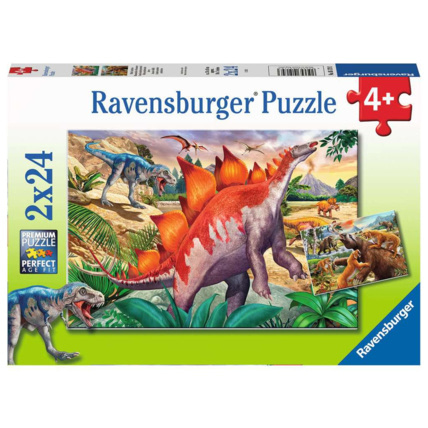 Avis Puzzle Mammouths et dinosaures - de 4 ans RAVENSBURGER 1