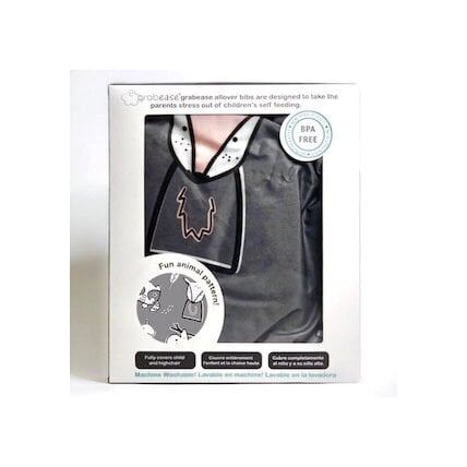 Avis Bavoir intégral couvrant bébé et chaise haute Grabease 2