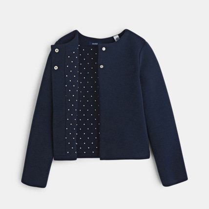Avis Veste en molleton bleu fille OKAIDI 3