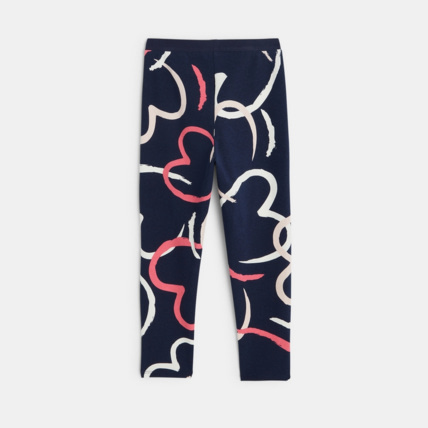 Avis Leggings fantaisie imprimés bleu fille OKAIDI 2
