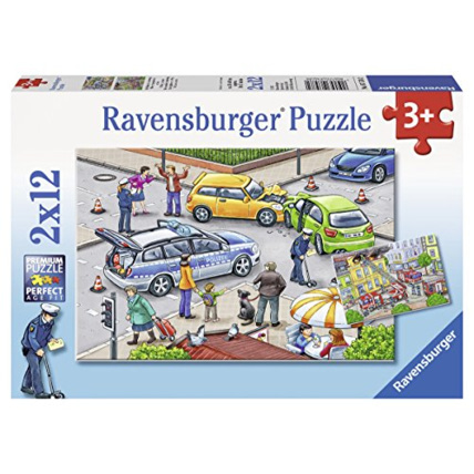 Avis Puzzle - Police en action - 2x12 pièces RAVENSBURGER 1