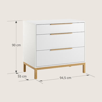 Avis Commode 3 tiroirs Soie Petite Amélie 5